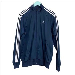 Adidas Dark Blue Track Jacket size medium